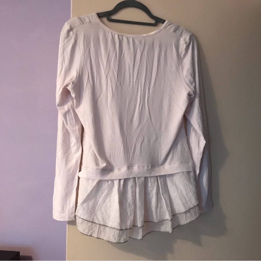 Melanie Lyne white zipper top - Picture 2 of 3